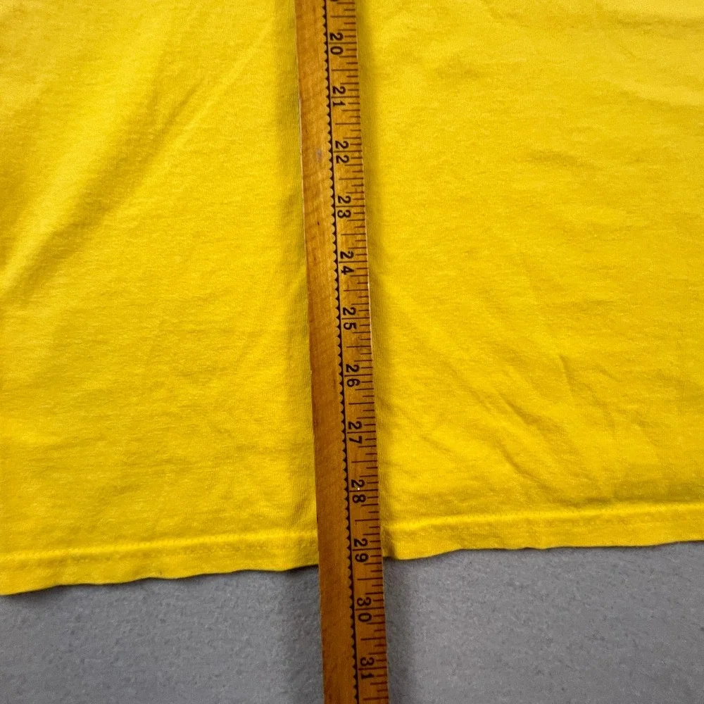 Vintage Myrtle Beach Bike Rally Tank Mens XL Yellow 2006 Custom Cut Muscle Tee
